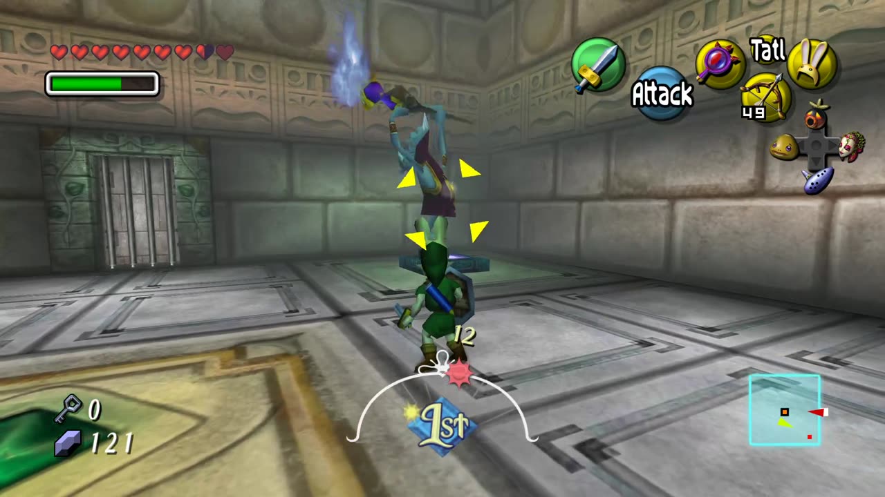 Legend of Zelda Majora's Mask - Wizrobe appears