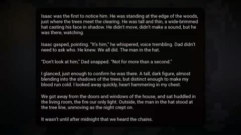 The man in the woods