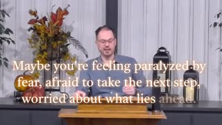 ou can't let fear and faith share the driver's seat - choose faith today!