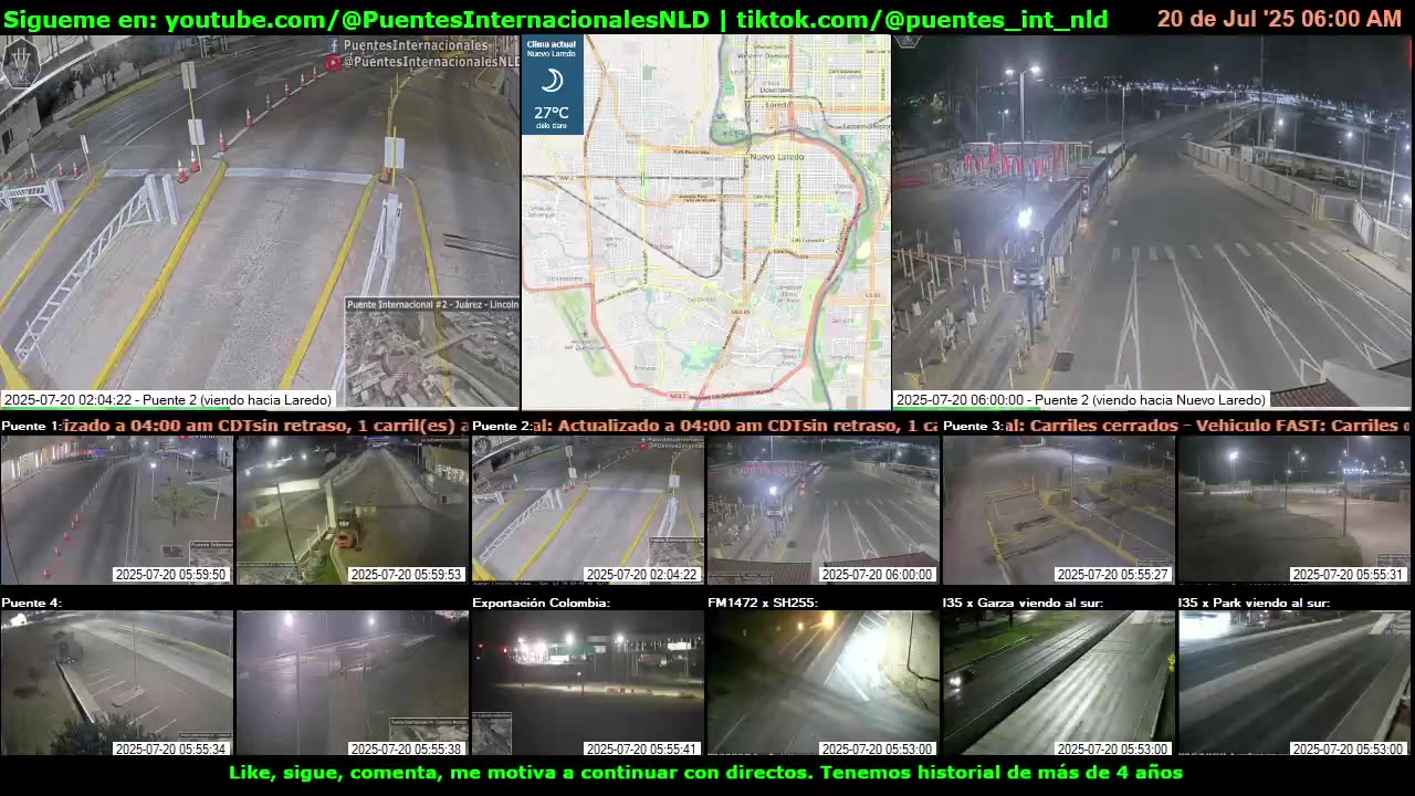 Puentes Internacionales NLD (Youtube / TikTok)