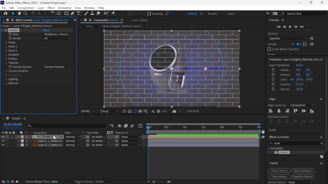How to use Shutter Effect in After Effects