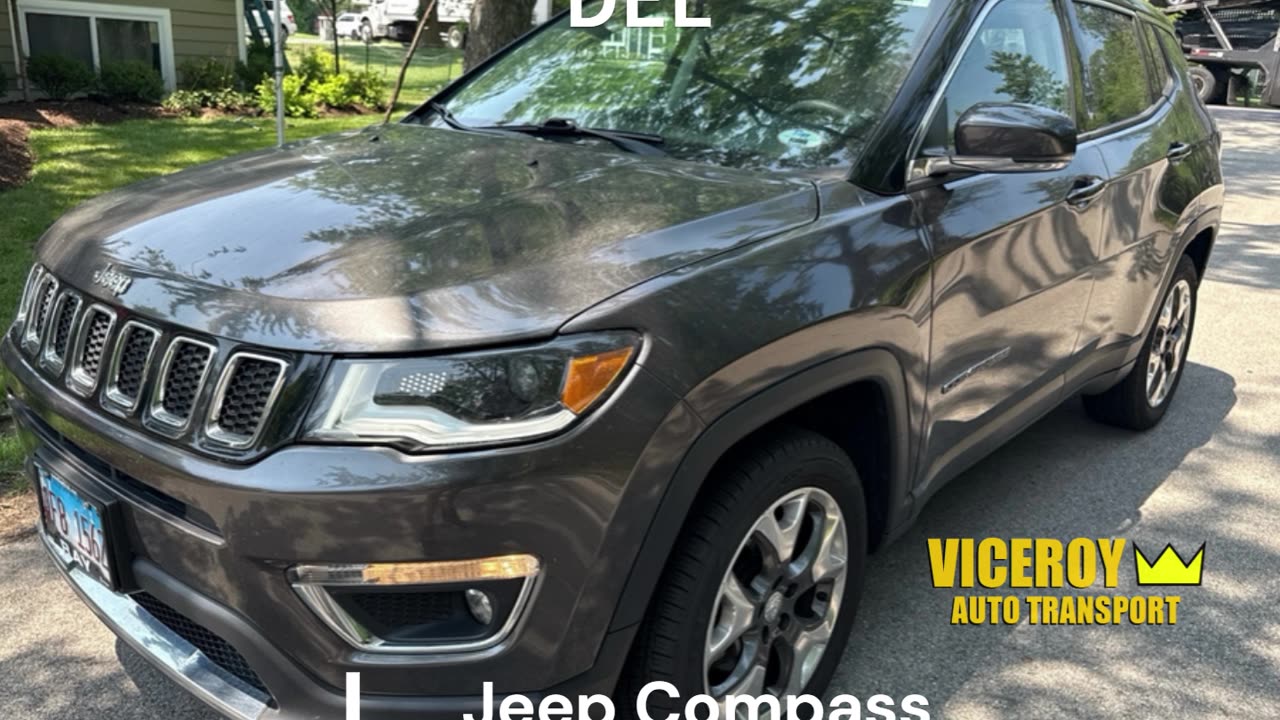 2018 Jeep Compass from California to Illinois