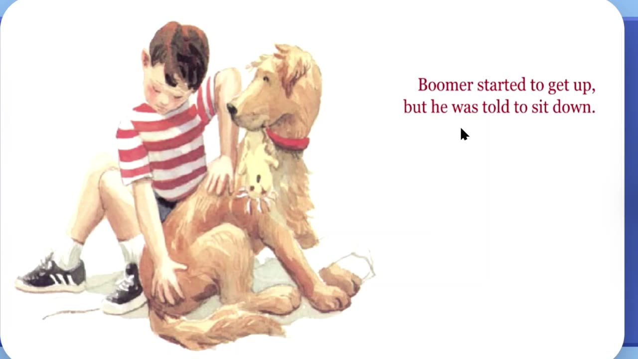 Boomer Goes To School