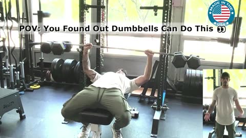💪Bench Press at Home Using Dumbbells? A Personal Trainer Makes It Happen💪