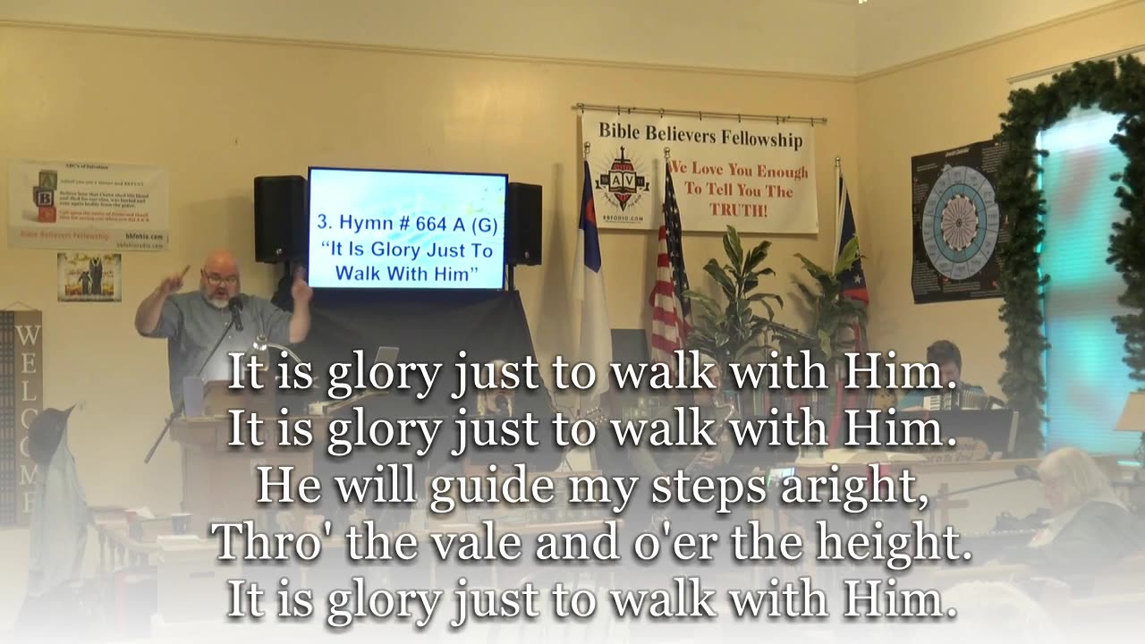 It Is Glory Just To Walk With Him