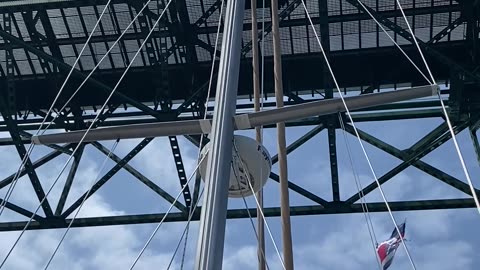 No Luck Sailing Under the Mighty Mac Once Again! #lakecruise #greatlakes