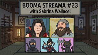 BOOMA STREAMA #23 w/ Sabrina Wallace | LIVE Dec. 16th, 2025 @ 6pm CT / 7pm ET