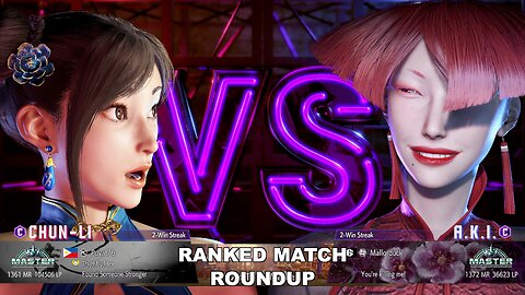Kuya Kalbo SF6 Ranked Roundup. Chun Li Master Rank [Hori Fight Stick]