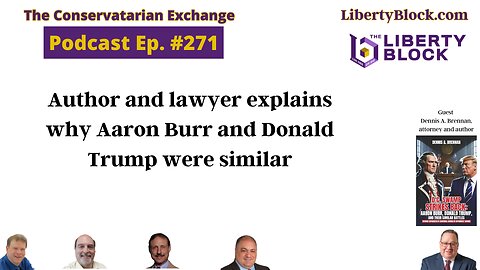 Author and lawyer explains why Aaron Burr and Donald Trump were similar