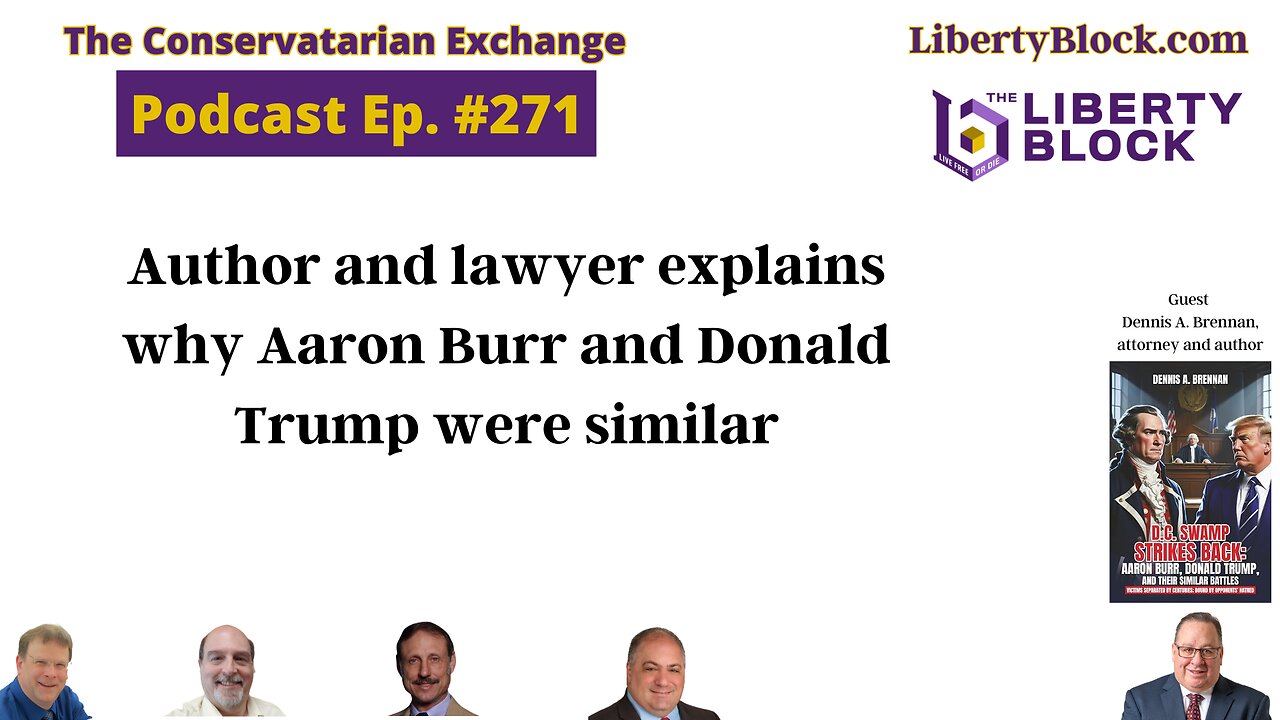 Author and lawyer explains why Aaron Burr and Donald Trump were similar