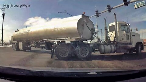 Ran Straight Into a Tanker Truck! | Dashcam Stories