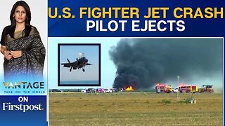 US Navy F-35 Fighter Jet Crashes in California | Vantage With Palki Sharma | N18G