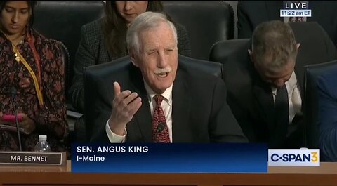 Sen Angus King Is Confused Why Climate Change Isn't Included As A National Security Threat