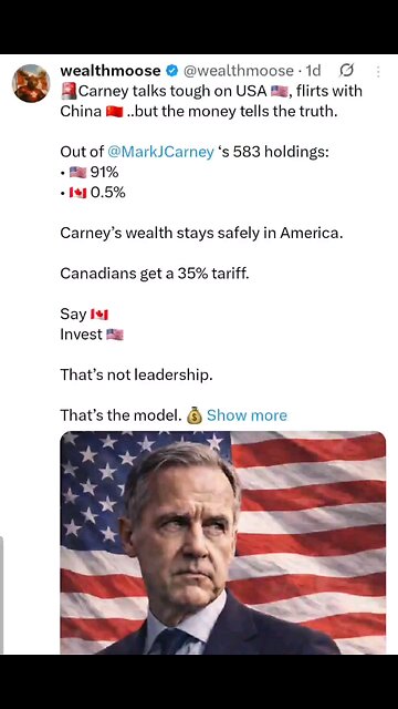 Mark Carney’s Investments - Liberals