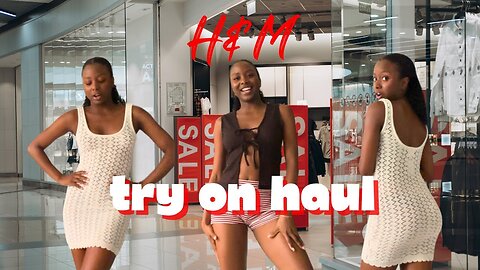 H&M TRY ON HAUL (Summer to Fall Outfits)