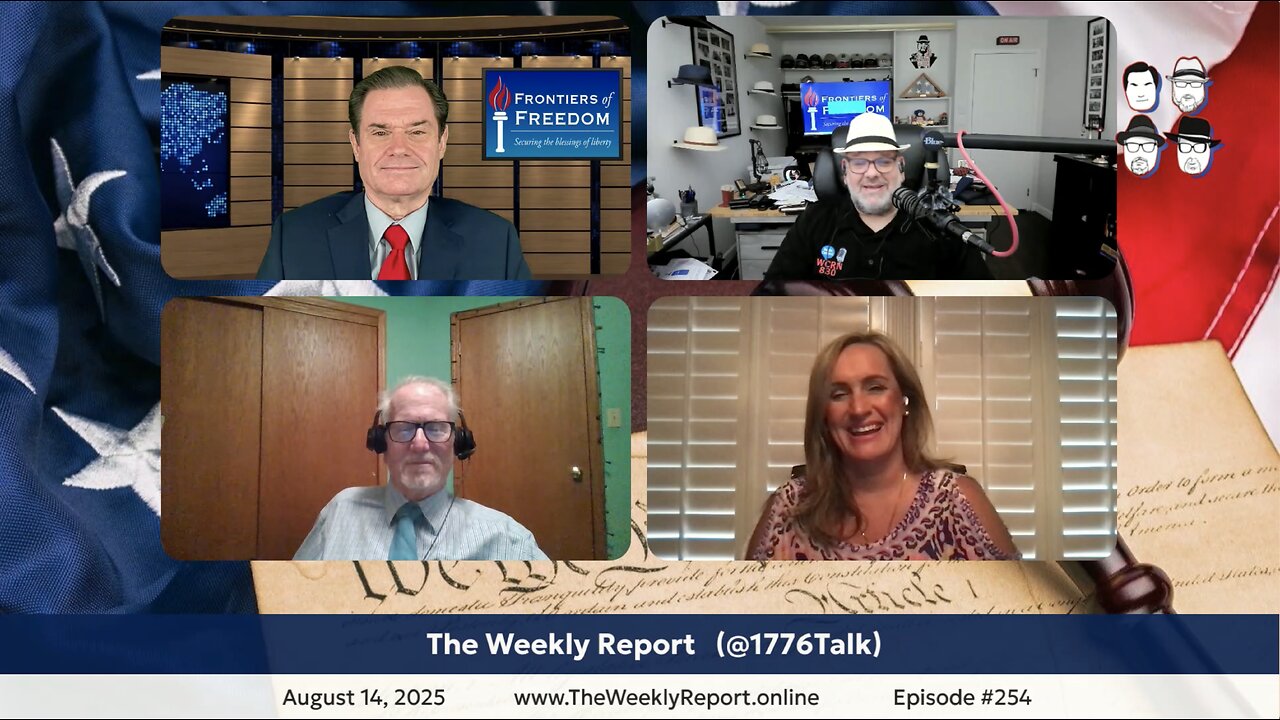 The Frontiers of Freedom Weekly Report - August 14, 2025