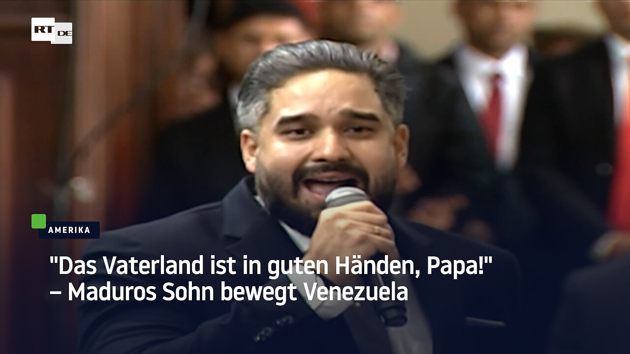 "Das Vaterland ist in guten Händen, Papa!" – Maduros Sohn bewegt Venezuela