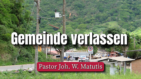 Gemeinde verlassen
