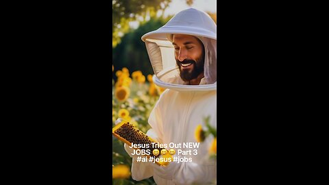 Jesus Tries Out NEW JOBS 😆😂😝🤣 - Part 3 #ai #jesus #funny