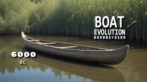 The evolution of BOATS from 10000 BC to 2100 CE ( 4K Video )