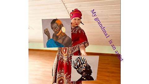 Africa from my grandmother's childhood)). Portraits.