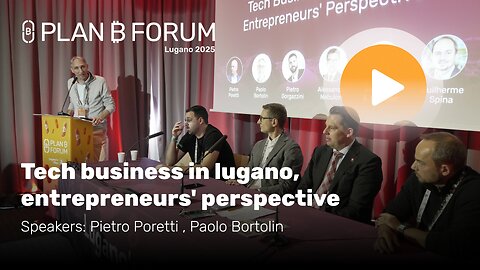 Tech business in lugano, entrepreneurs' perspective-