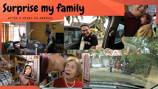 Surprise my family in Lapaz Iloilo PH