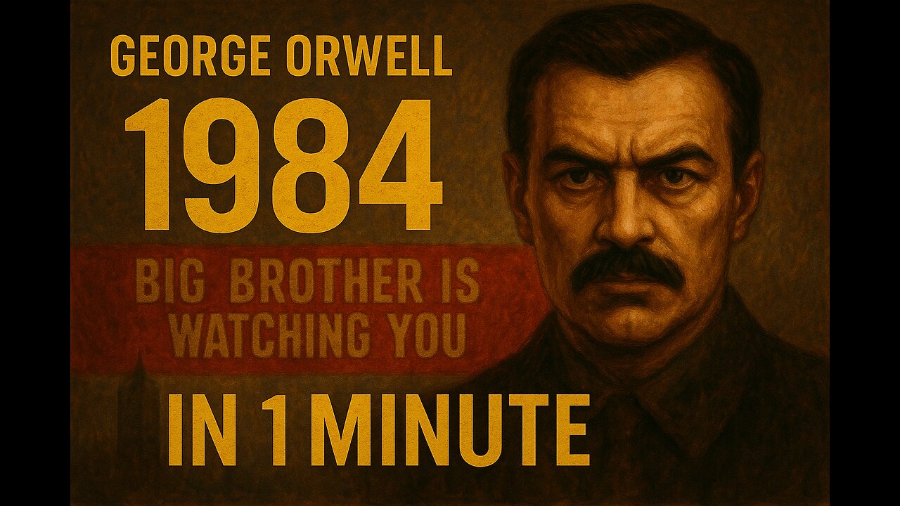 1984 in 1 Minute | Total Control, Thoughtcrime, and the Fight for Truth