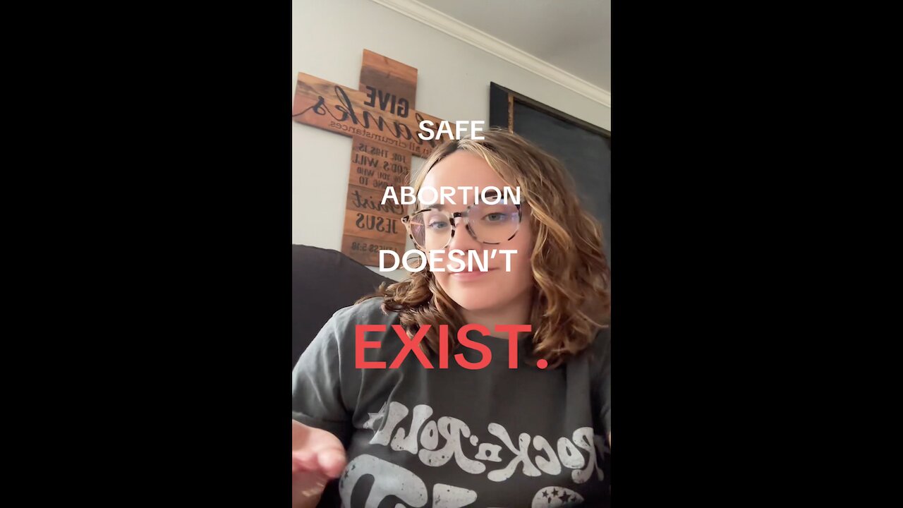 Safe abortion does NOT exist