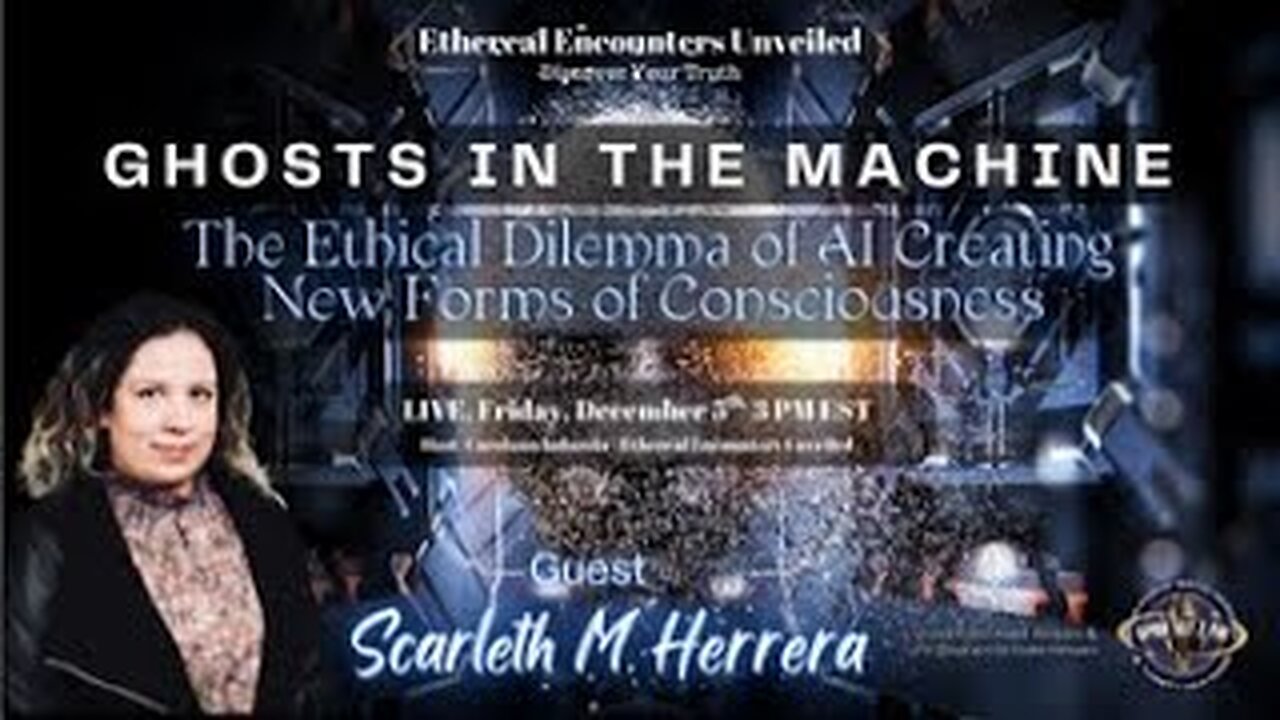 Ethereal Encounters -Ghosts In The Machine_ AI Creating Forms