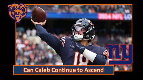 Can Caleb Continue to Ascend? l Bears Week 10 Pre Game vs Giants l Da Bears With Dark