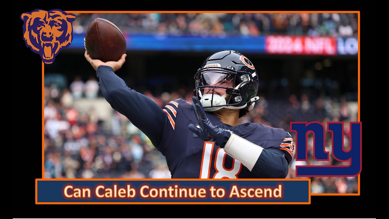 Can Caleb Continue to Ascend? l Bears Week 10 Pre Game vs Giants l Da Bears With Dark