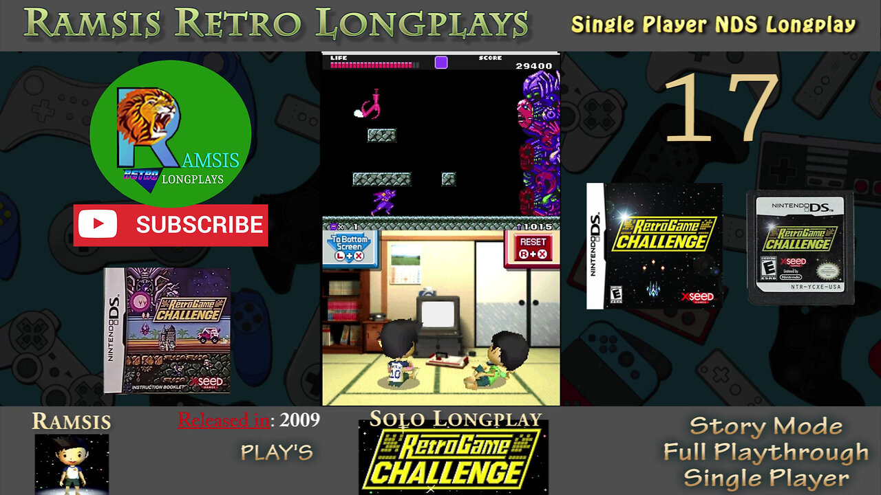 Retro Game Challenge | Nintendo DS Game | 2009 | Robot Haggleman 3 | Episode #17 | Retroplay