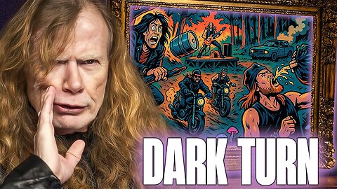 "They Stole a Keg From Bikers" - Dave Mustaine Recounts His Worst Day as a Rockstar