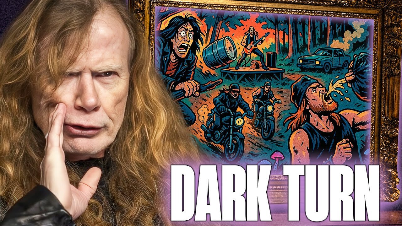 "They Stole a Keg From Bikers" - Dave Mustaine Recounts His Worst Day as a Rockstar