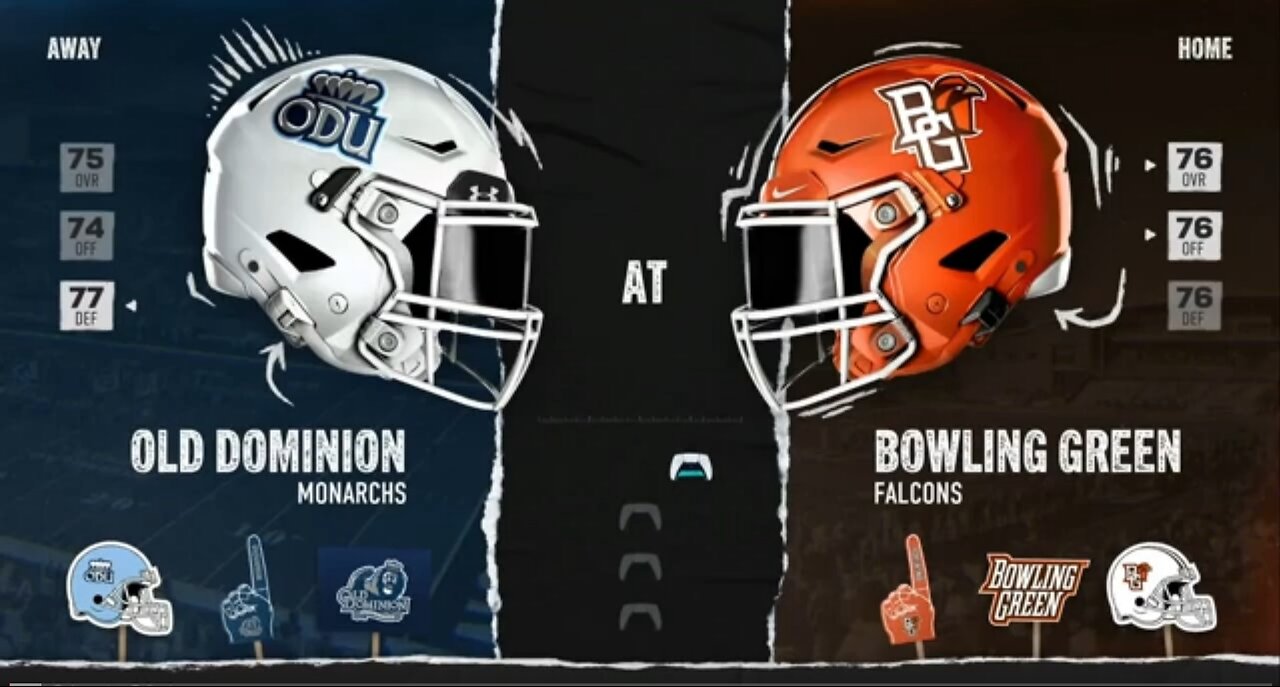 Ep4 Bowling Green vs ODU: 400 yard passing game!!!
