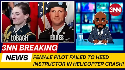Female Army Pilot WOULDN'T LISTEN TO MALE INSTRUCTOR in Blackhawk helicopter crash!