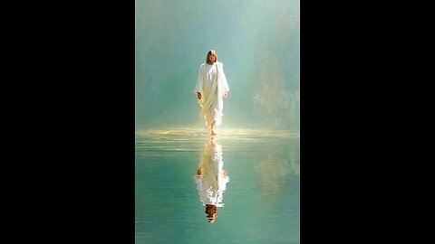 Jesús Camina Sobre el Agua 🌊 #Jesús #Milagro #Fe #PoderDeDios #Biblia