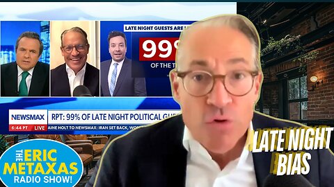 Eric Addresses the Bias in Late NIght TV and His Recent Newsmax Appearance