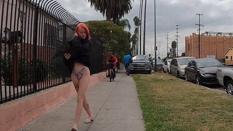 Calm moments in South Los Angeles, California