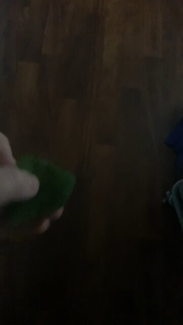 Spinach leaf mukbang