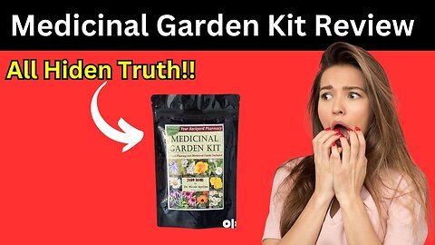 MEDICINAL GARDEN KIT - BRAND NEW ⚠️🚨- NICOLE APELIAN - NATURAL HEALTH - BACKYARD PHARMACY ⚠️ 🚨
