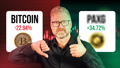Bitcoin Crashed 22% But THIS Gold Token Went Up…