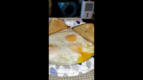 Eating Simple Truth Natural Cage Free Grain Fed Large Brown Eggs, Dbn, MI, 6/24/25
