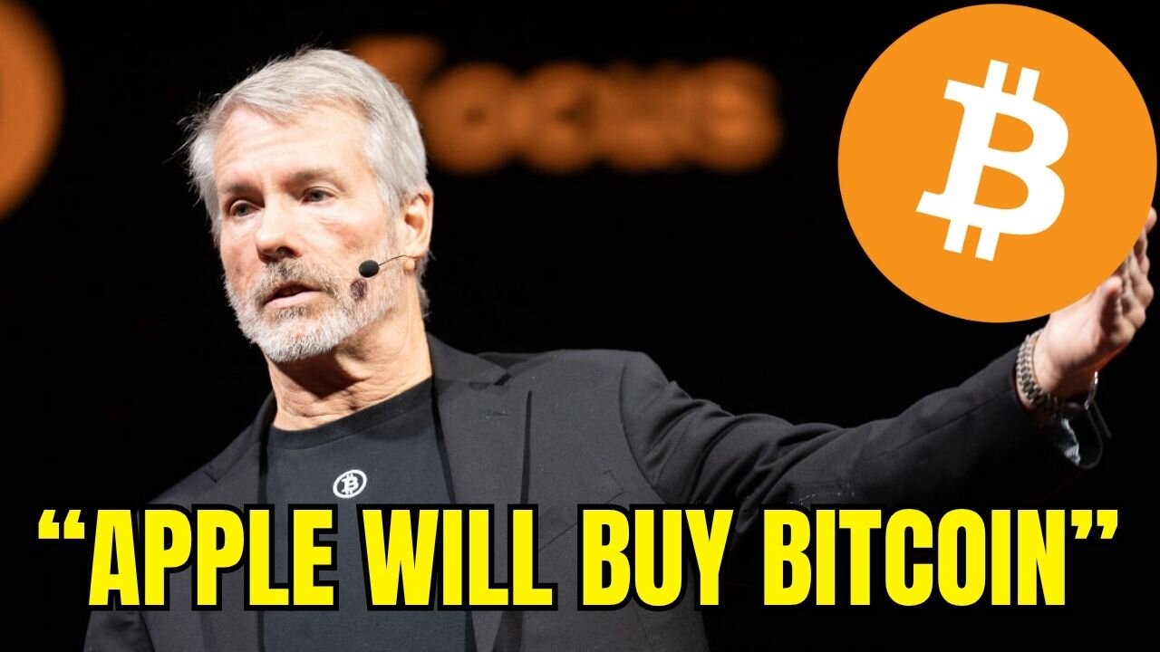 ‘Apple Should Buy Bitcoin’ - Michael Saylor Predicts 12,328% BTC Rally