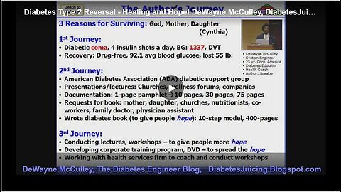 "DeWayne McCulley: The Man Who Reversed His Type 2 Diabetes"