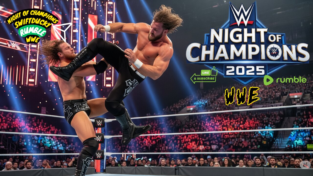 \🟢🟡NIGHT OF CHAMPIONS HERE🟡FUCK SAUDI🟢#RUMBLETAKEOVER (!clip, !imagine, !fb, !discord, !MENU)