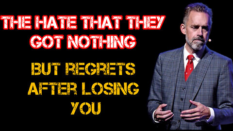 They HATE that they got NOTHING but REGRETS after LOSING you