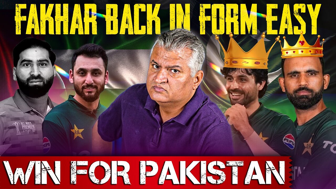 Fakhar Back in Form Easy Win for Pakistan