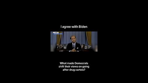 Biden on narco terrorists